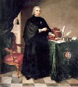 Antonio Carnicero Portrait of Pedro Rodreguez de Campomanes painting